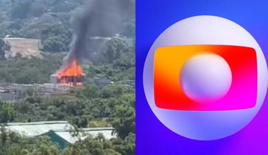 Incêndio no Projac afeta cidade cenográfica de novela da Globo