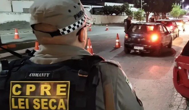 Seis motoristas são presos por dirigir embriagados no RN; flagrantes ocorreram em Natal, Parnamirim, Macaíba e São José de Mipibu