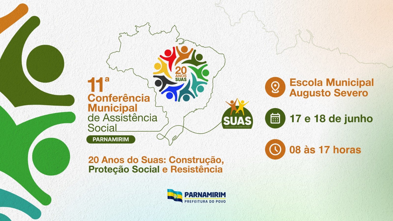 Parnamirim realizará Conferência Municipal de Assistência Social