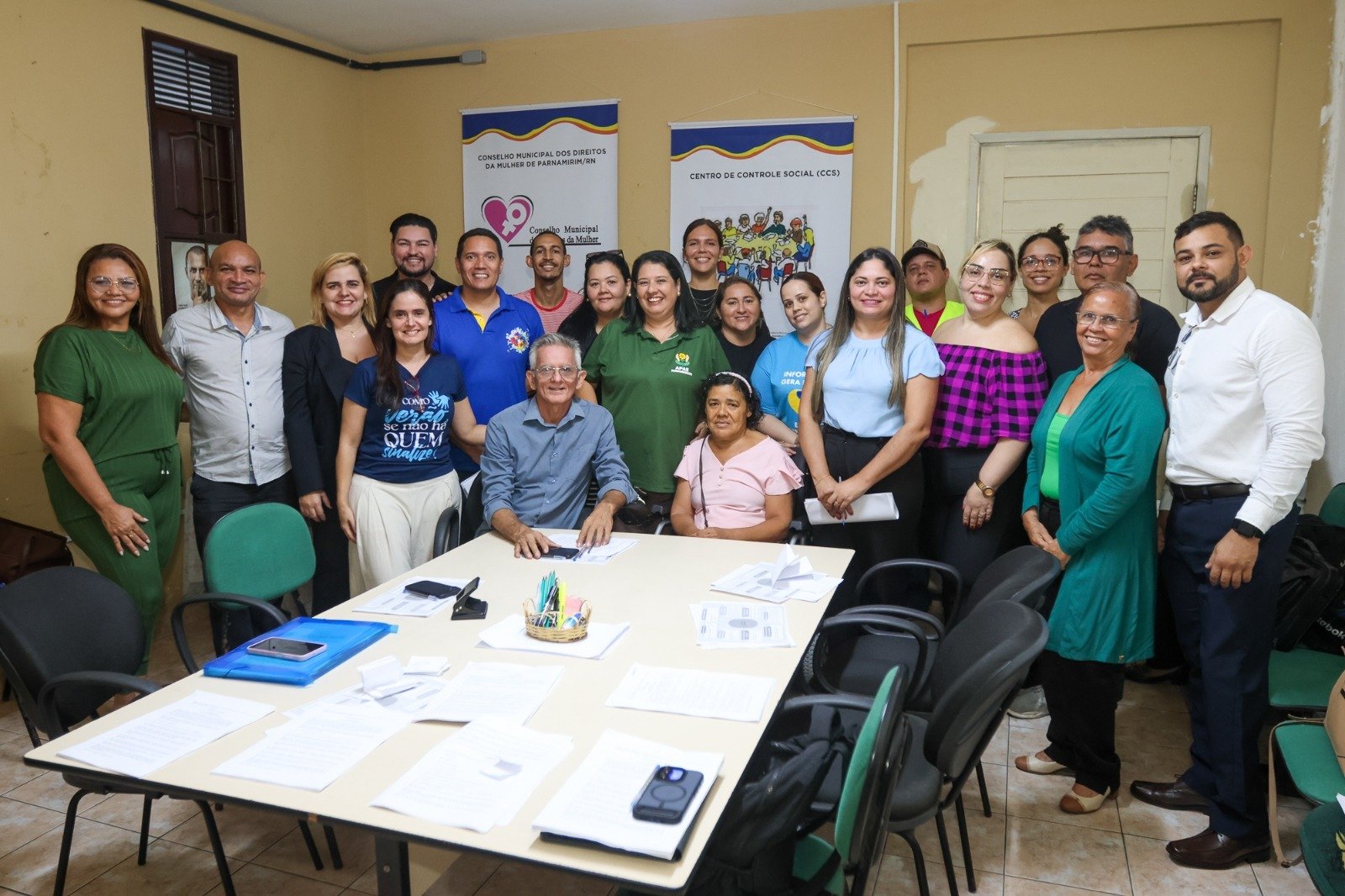 Nova presidência do COMDEPAR é eleita em Parnamirim