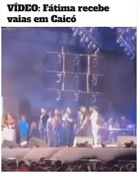 Fátima recebe vaias em Caicó