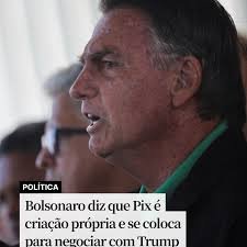 “O pix tem nome: Jair Bolsonaro”, diz o ex-presidente sobre as críticas do governo Donald Trump