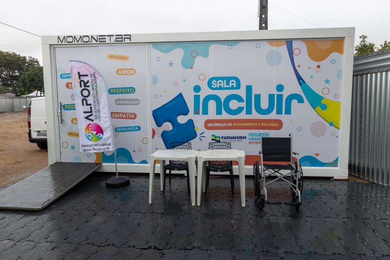 Prefeitura de Parnamirim implementa sala de acolhimento para pessoas com TEA na Festa do Sabugo