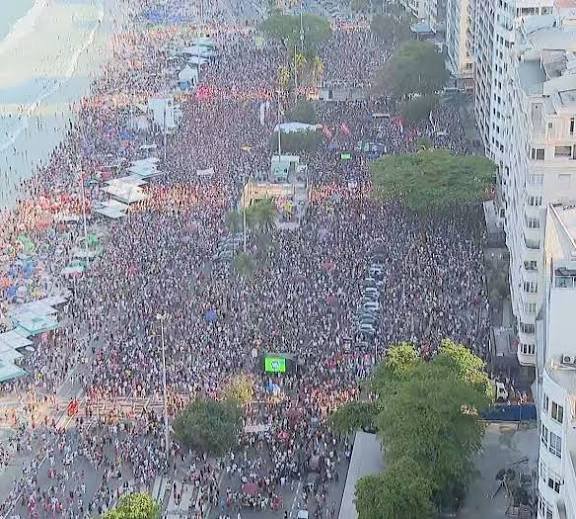 USP: Ato da esquerda no Rio de Janeiro teve 41,8 mil manifestantes
