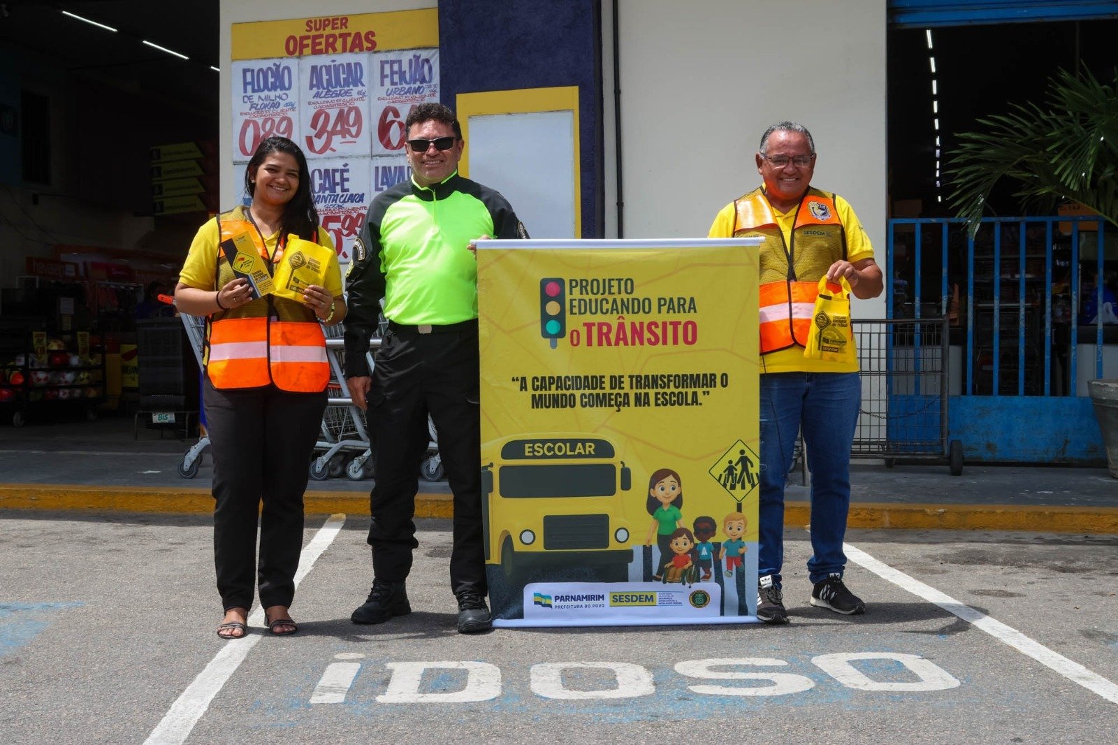 Prefeitura de Parnamirim atendeu quase 16 mil pessoas em ações de educação de trânsito