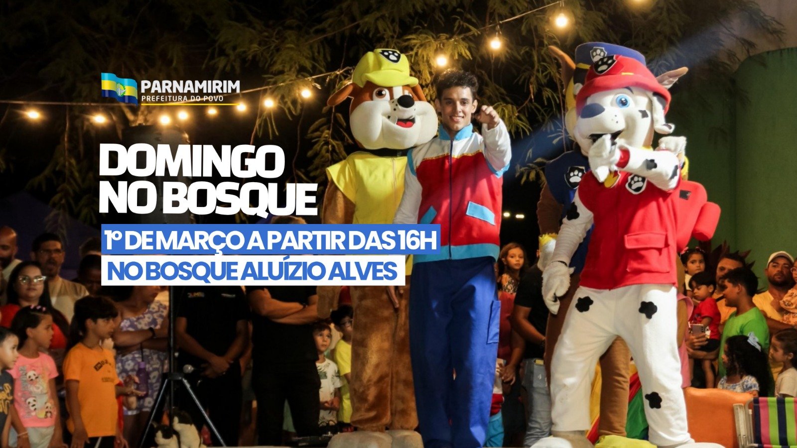 Domingo no Bosque acontece neste domingo, 1º de março