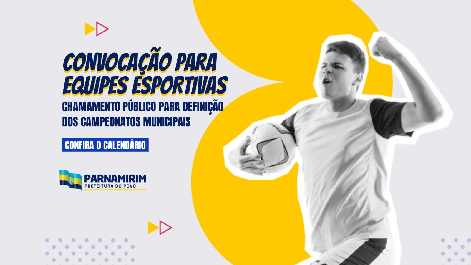 Prefeitura convoca equipes para definir campeonatos municipais