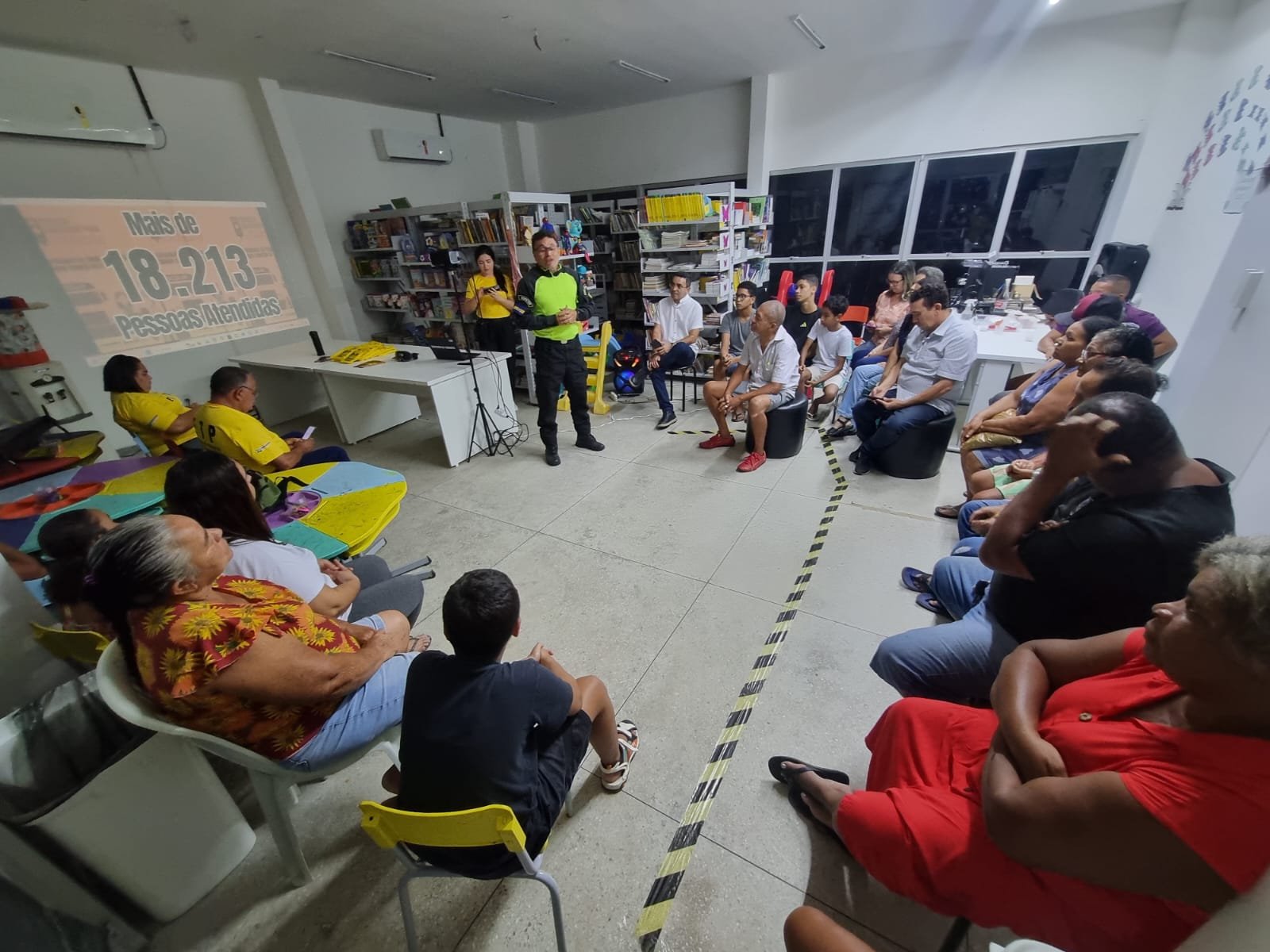 Projeto Educando para o Trânsito chega ao CRAS de Moita Verde